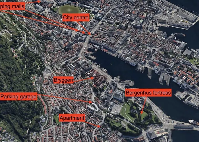 Leilighet Family Friendly 3br - Fast Wi-fi - Behind Bryggen